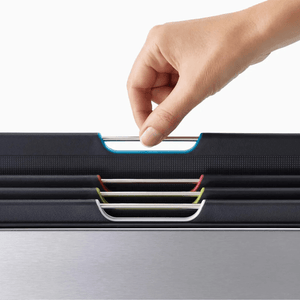 Joseph Joseph Folio Steel Chopping Board Set 4-Piece Large Stainless Steel