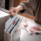 Joseph Joseph Folio Steel Chopping Board Set 4-Piece Stone