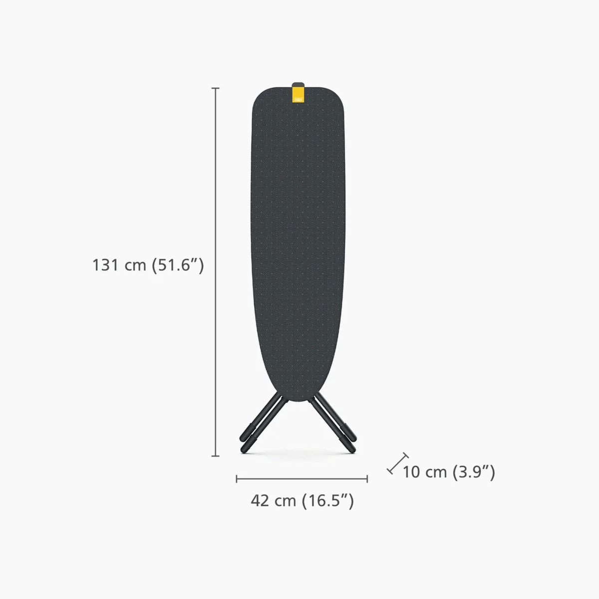 Joseph Joseph Glide Compact Plus Easy-store Ironing Board with Advanced Cover Blue
