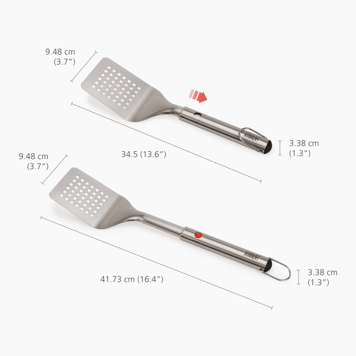 Joseph Joseph GrillOut BBQ Turner with Extending Handle