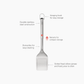 Joseph Joseph GrillOut BBQ Turner with Extending Handle