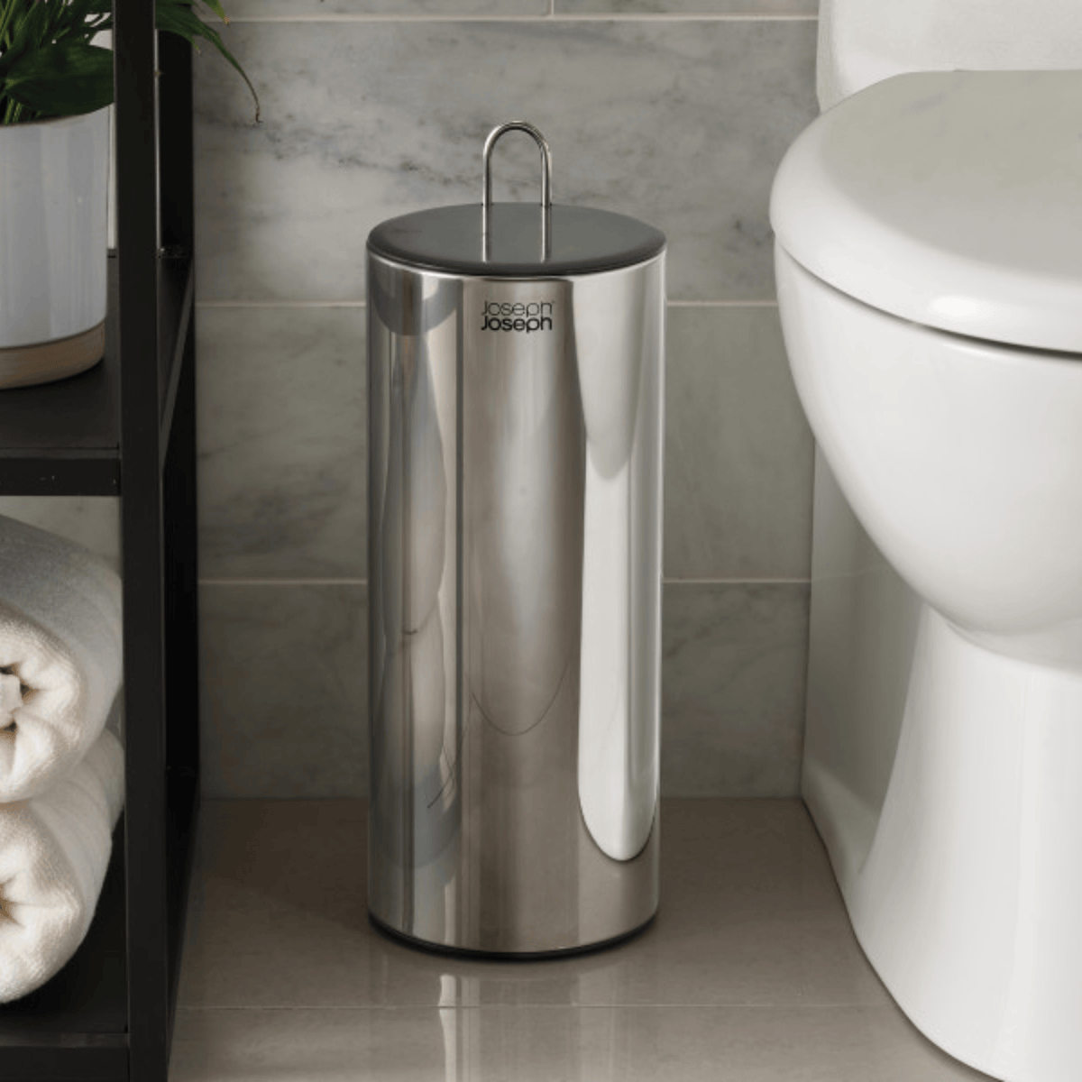 Joseph Joseph Luxe Concealed Toilet Roll Holder