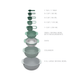 Joseph Joseph Nest 9 Plus Set Green