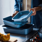 Joseph Joseph Nest Oven Non-Stick 3-Piece Roasting Tray Set Blue