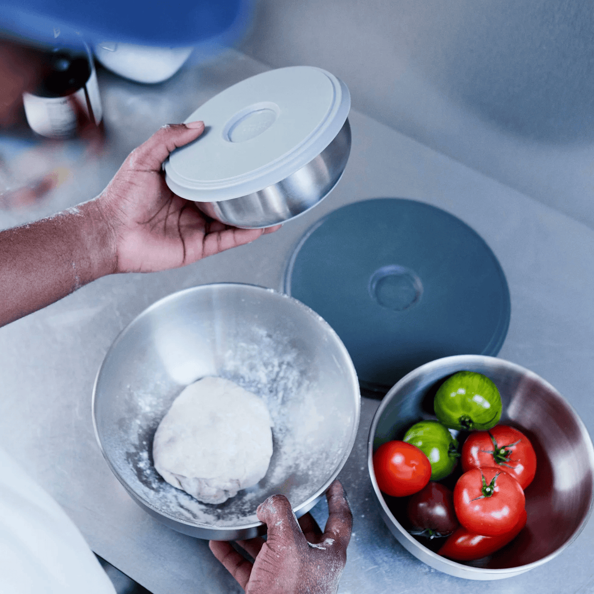 Joseph Joseph Nest Prep&Store Steel Bowl Set