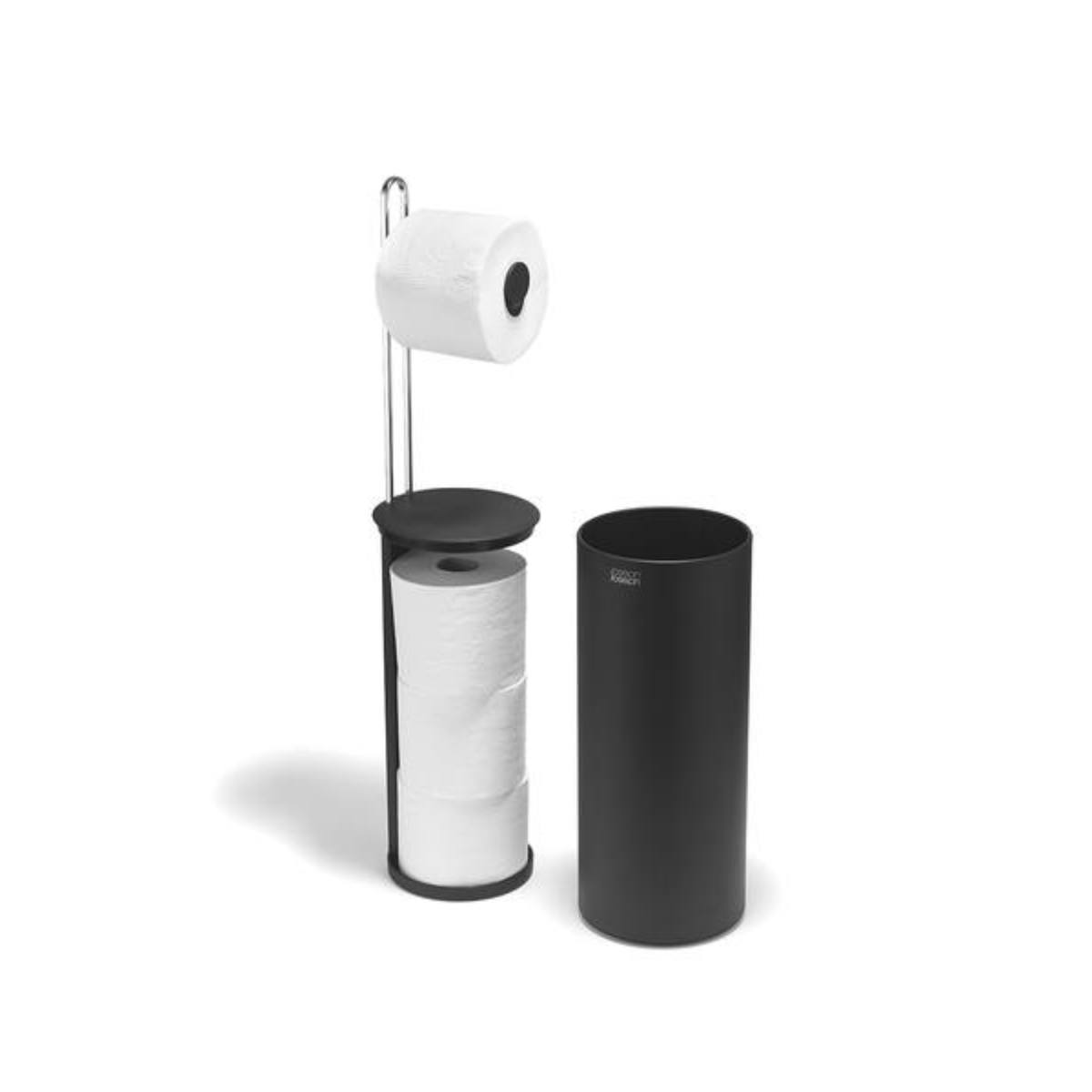 Joseph Joseph Roll Storage with Holder Black