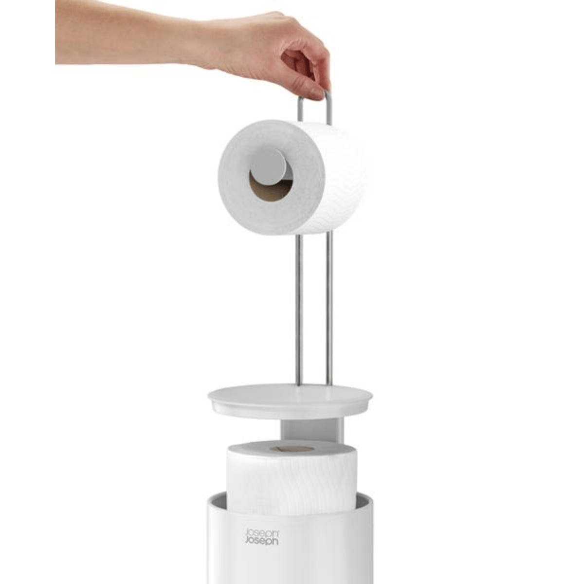 Joseph Joseph Roll Storage with Holder White