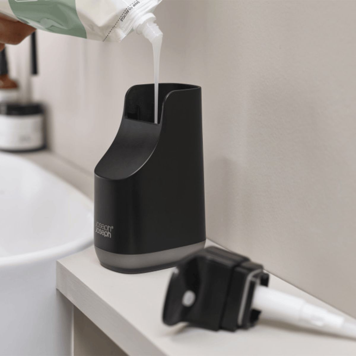 Joseph Joseph Slim Compact Soap Pump Matte Black