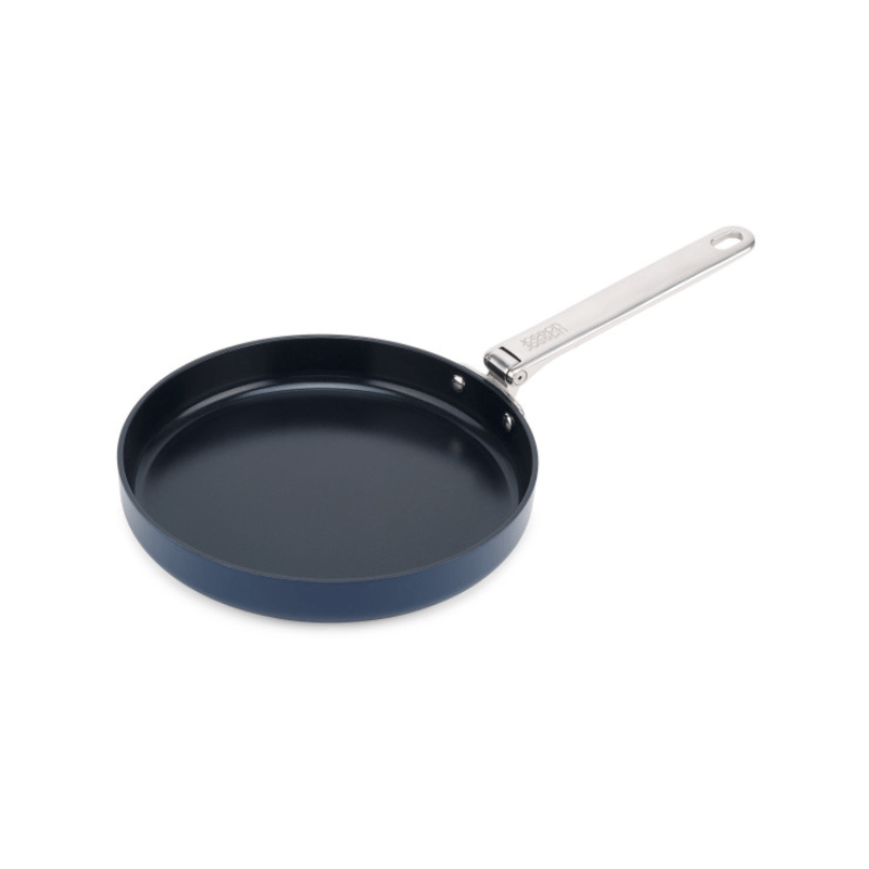 Joseph Joseph Space Folding Handle Ceramic Non-Stick Frying Pan 24cm Midnight Blue