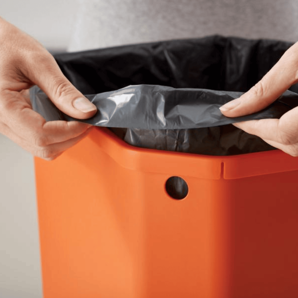Joseph Joseph Totem Compact Waste & Recycling Bin 40L Stone