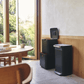 Joseph Joseph Totem Compact Waste & Recycling Bin 60L Black