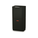 Joseph Joseph Totem Compact Waste & Recycling Bin 60L Black