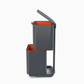 Joseph Joseph Totem Compact Waste & Recycling Bin 60L Graphite