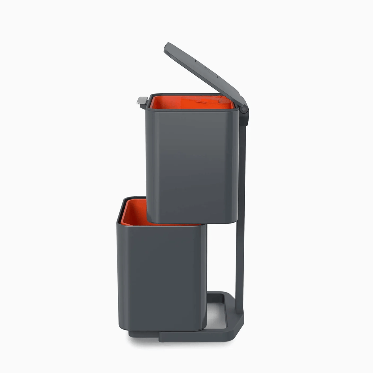 Joseph Joseph Totem Compact Waste & Recycling Bin 60L Graphite