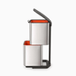 Joseph Joseph Totem Compact Waste & Recycling Bin 60L Stainless-Steel