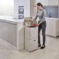 Joseph Joseph Totem Compact Waste & Recycling Bin 60L Stone
