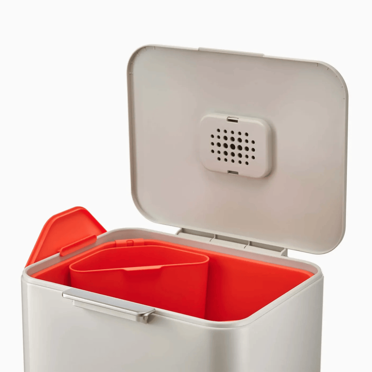 Joseph Joseph Totem Compact Waste & Recycling Bin 60L Stone