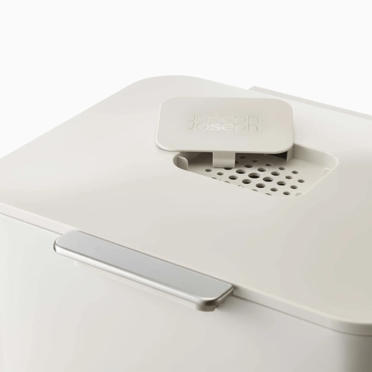 Joseph Joseph Totem Compact Waste & Recycling Bin 60L Stone