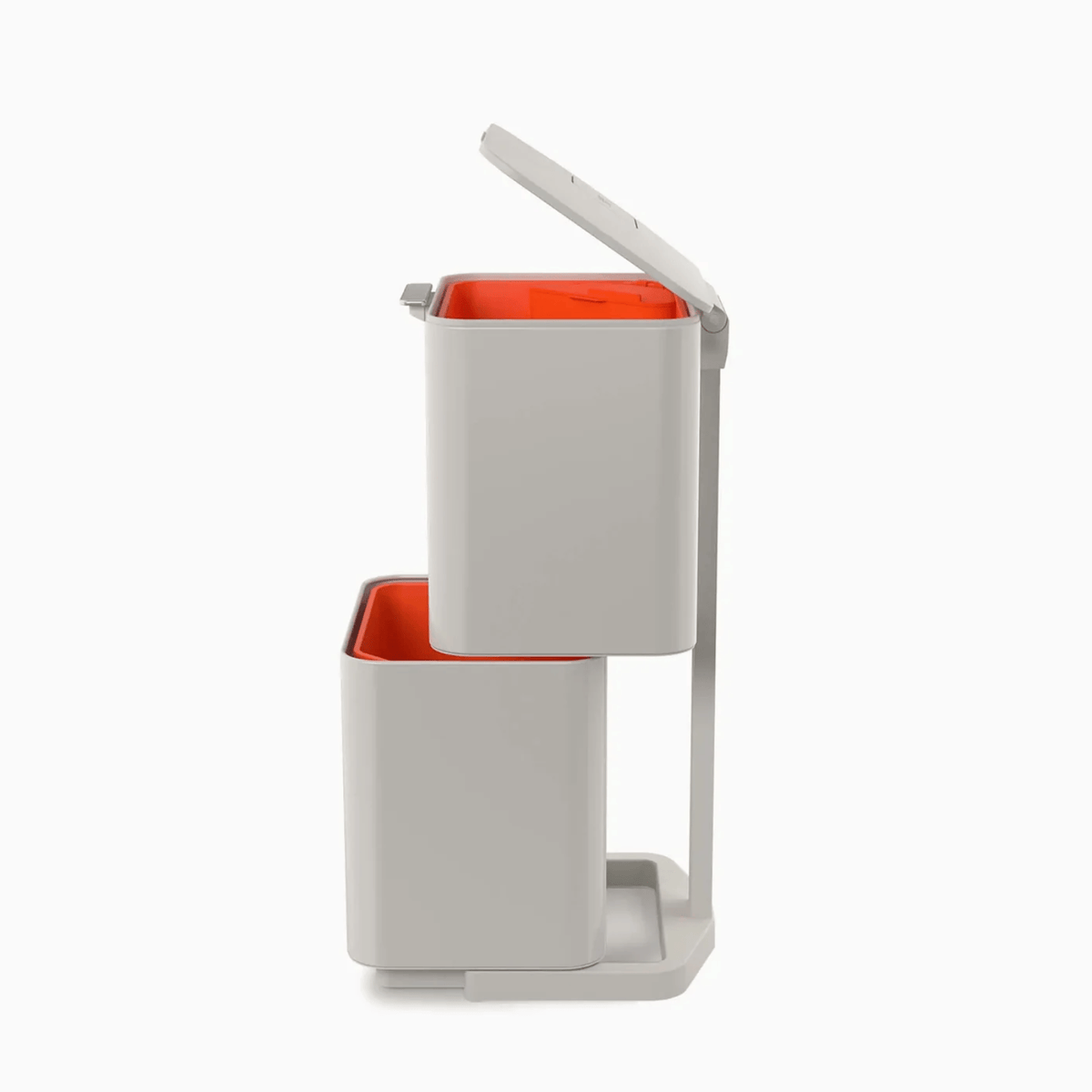 Joseph Joseph Totem Compact Waste & Recycling Bin 60L Stone