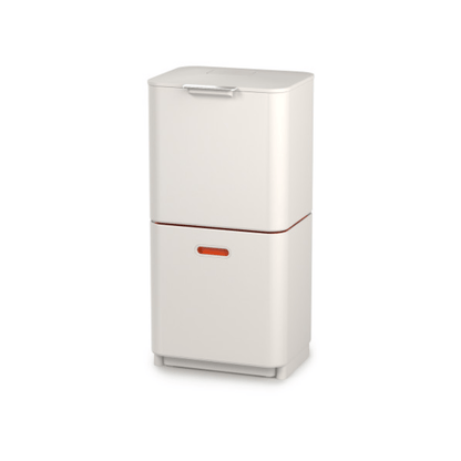 Joseph Joseph Totem Compact Waste & Recycling Bin 60L Stone
