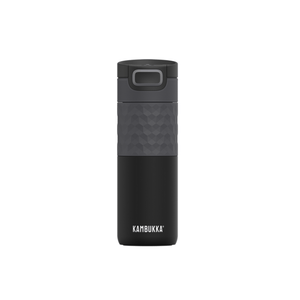 Kambukka Etna Grip Travel Mug 500ml Black Steel