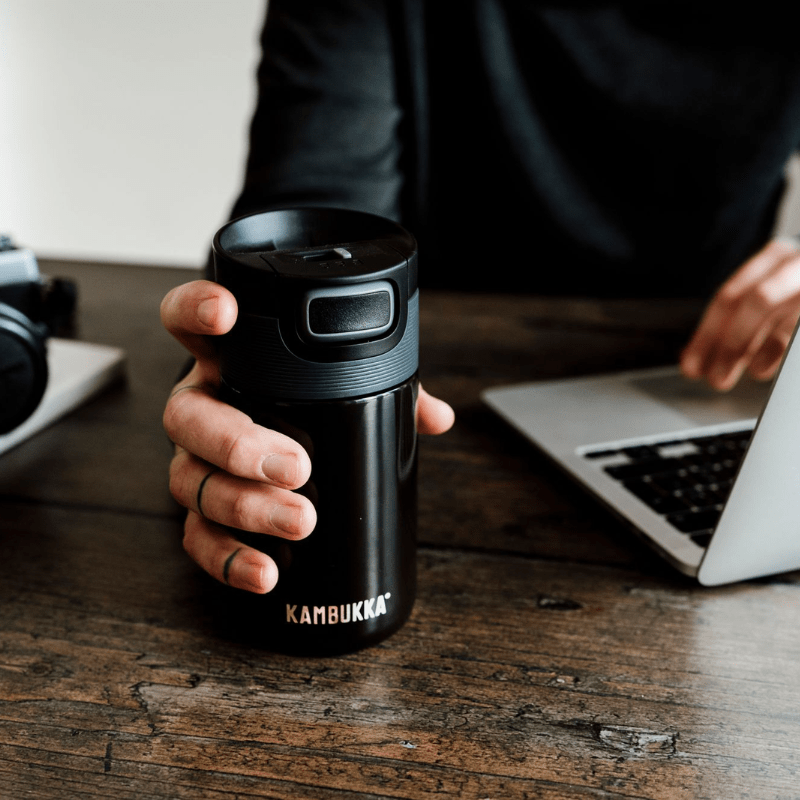 Kambukka Etna Travel Mug 300ml Pitch Black