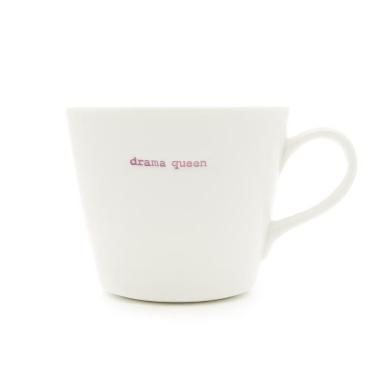 Keith Brymer Jones Bucket Mug 350ml - drama queen