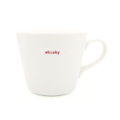 Keith Brymer Jones Bucket Mug 350ml - whisky
