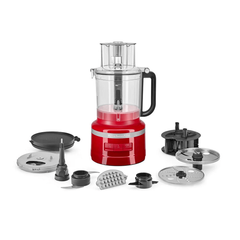 KitchenAid 13 Cup Food Processor Empire Red