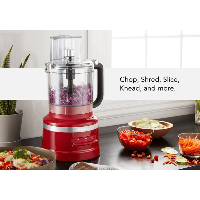 KitchenAid 13 Cup Food Processor Empire Red The Homestore Auckland