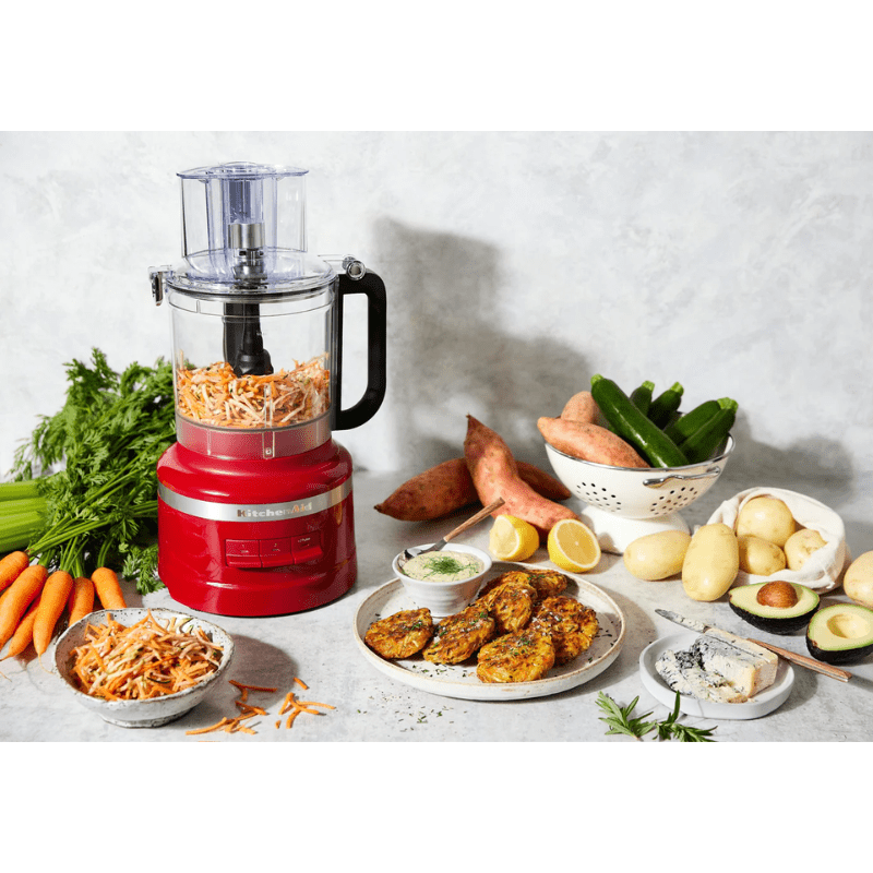 KitchenAid 13 Cup Food Processor Empire Red The Homestore Auckland