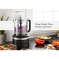 KitchenAid 13 Cup Food Processor Matte Black