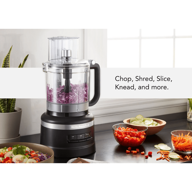 KitchenAid 13 Cup Food Processor Matte Black