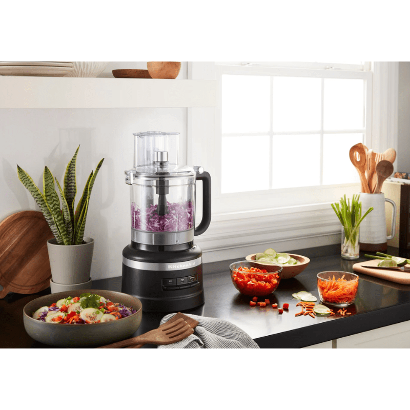 KitchenAid 13 Cup Food Processor Matte Black