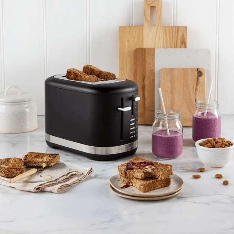 KitchenAid 2 Slice Toaster Matte Black The Homestore Auckland