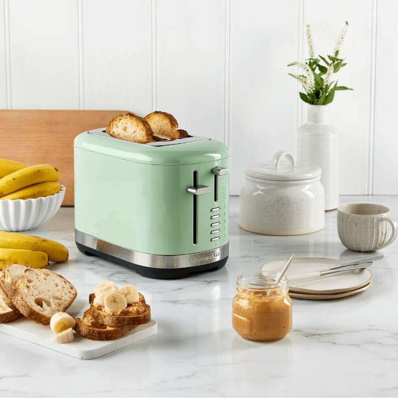 KitchenAid 2 Slice Toaster Pistachio The Homestore Auckland