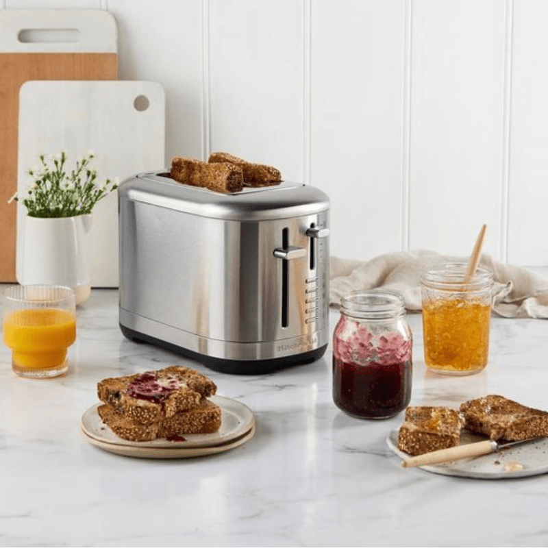 KitchenAid 2 Slice Toaster Stainless Steel The Homestore Auckland