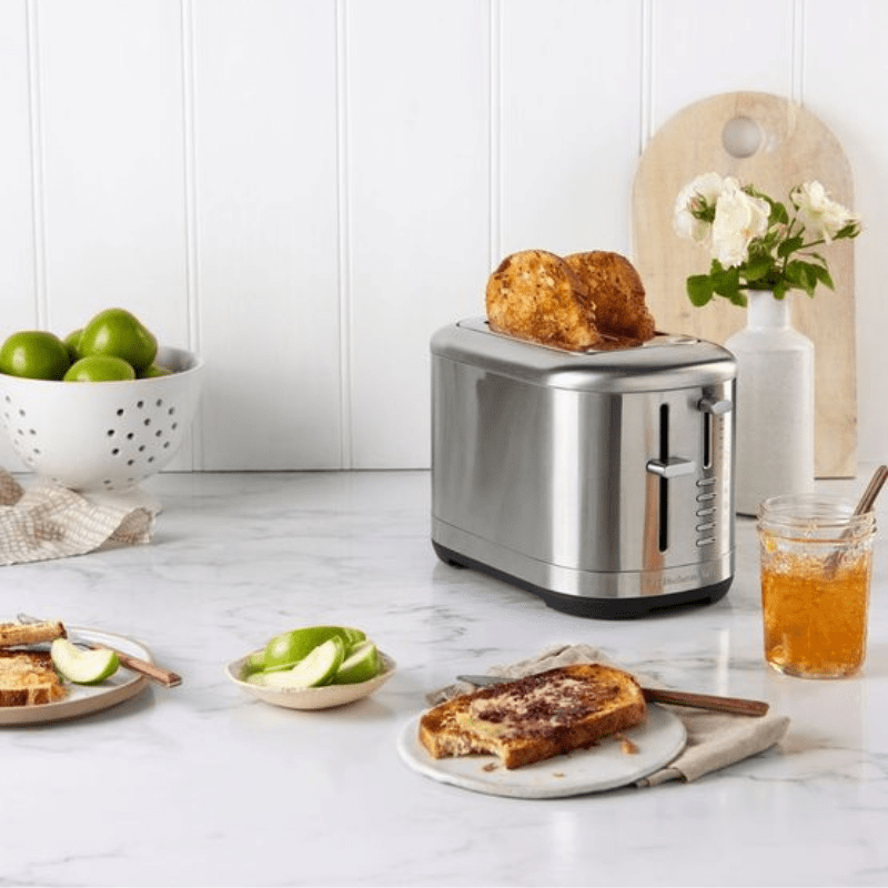 KitchenAid 2 Slice Toaster Stainless Steel The Homestore Auckland