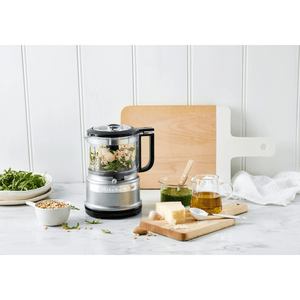 KitchenAid 3.5-Cup Mini Food Chopper Contour Silver The Homestore Auckland