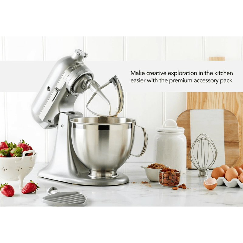 KitchenAid 4.8L Artisan Stand Mixer KSM195 Contour SIlver