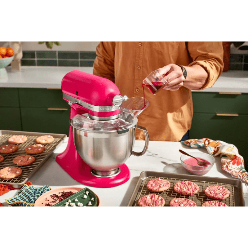 KitchenAid 4.8L Artisan Stand Mixer KSM195 Hibiscus - 2023 Colour of the Year