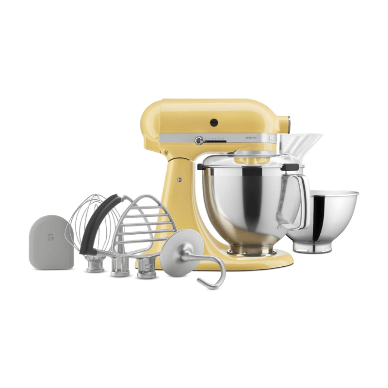 KitchenAid 4.8L Artisan Stand Mixer KSM195 Majestic Yellow