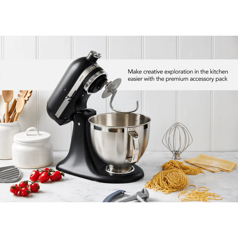 KitchenAid 4.8L Artisan Stand Mixer KSM195 Matte Black