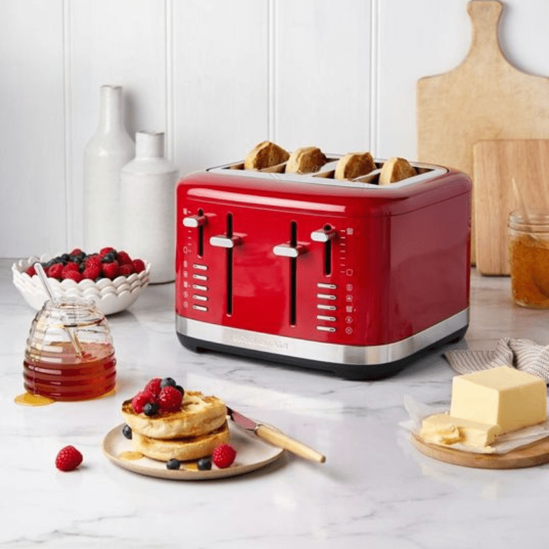 KitchenAid 4 Slice Toaster Empire Red