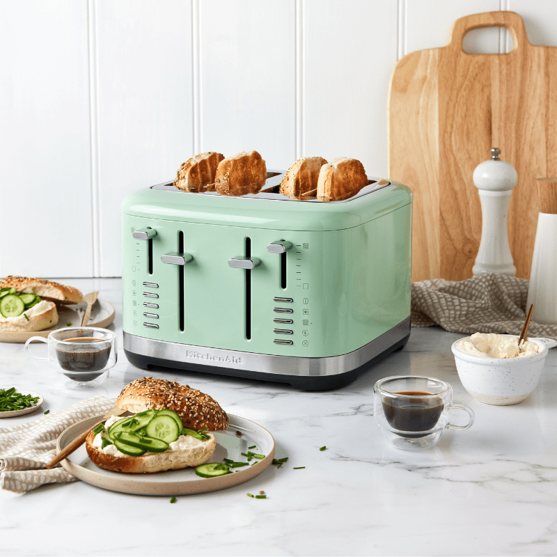 KitchenAid 4 Slice Toaster Pistachio The Homestore Auckland