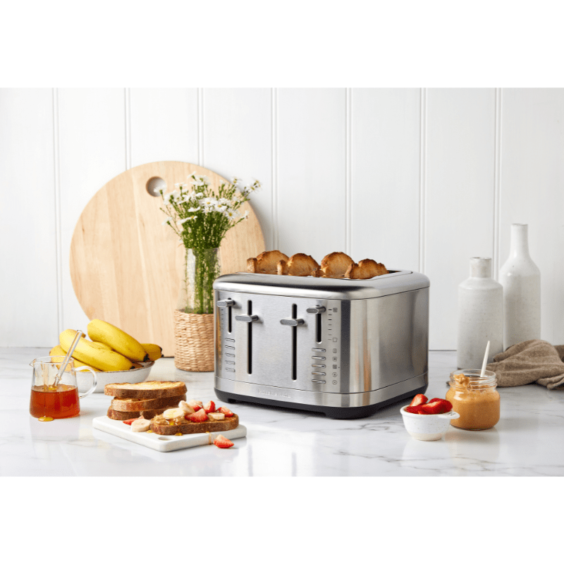 KitchenAid 4 Slice Toaster Stainless Steel The Homestore Auckland