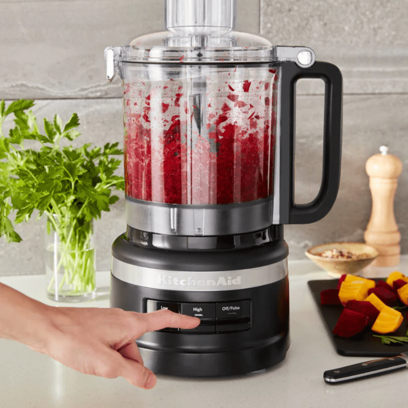 KitchenAid 9 Cup Food Processor Empire Red