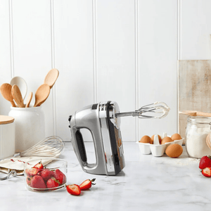 KitchenAid Artisan 9 Speed Hand Mixer Contour Silver