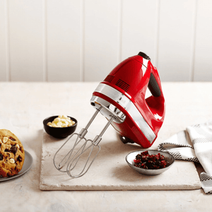 KitchenAid Artisan 9 Speed Hand Mixer Empire Red