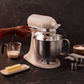 KitchenAid Artisan Plus Tilt-Head Stand Mixer KSM50 Feathered Pink